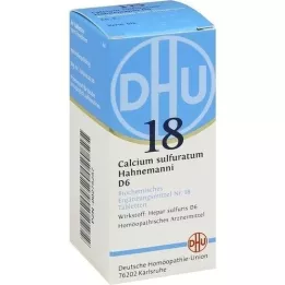 BIOCHEMIE DHU 18 Calcium Sulphuratum D 6 tabletten, 80 st