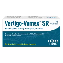 VERTIGO-VOMEX SR Capsules met vertraagde afgifte, 10 stuks