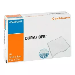 DURAFIBER 5x5 cm verband, 10 stuks