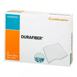 DURAFIBER 10x10 cm verband, 10 stuks