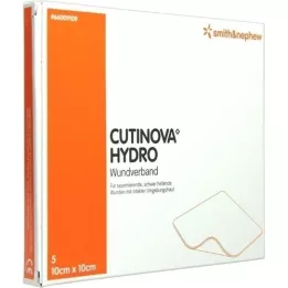 Cutinova Hydro 10x10cm Adhesive Wound Dressing, 5 st