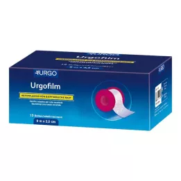 URGOFILM 2,5 cmx9 m zonder beschermringpleister, 12 stuks