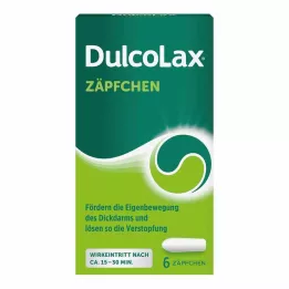 DULCOLAX Zetpillen, 6 stuks