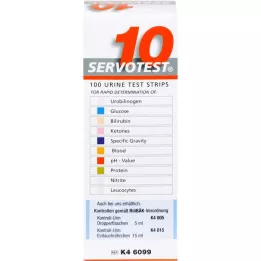 SERVO 10 teststrips, 100 st