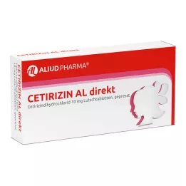 CETIRIZIN AL directe zuigtabletten, 7 stuks