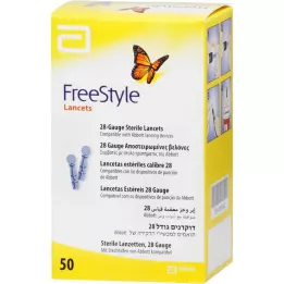 FREESTYLE Lancetten, 50 stuks