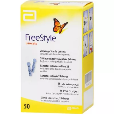 FREESTYLE Lancetten, 50 stuks FREESTYLE Lancetten, 50 stuks
