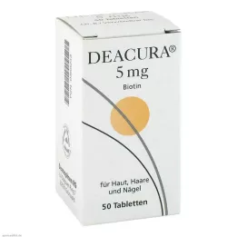 DEACURA 5 mg tabletten, 50 stuks