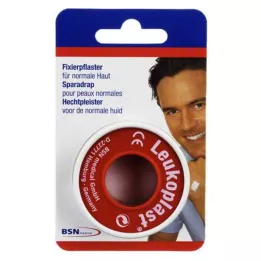 LEUKOPLAST 1,25 cmx5 m blisterkaart, 1 st