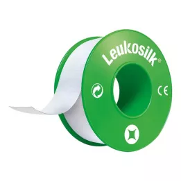 LEUKOSILK 2,5 cmx5 m blisterkaart, 1 st