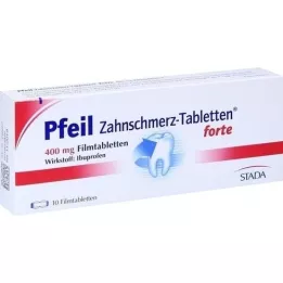 PFEIL kiespijntabletten Forte Film-gecoate tablets, 10 st