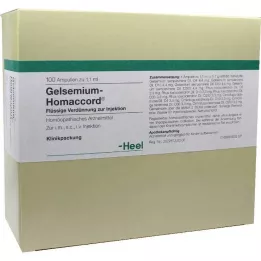 GELSEMIUM HOMACCORD Ampoules, 100 st