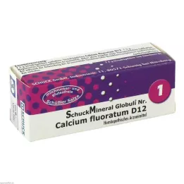 SCHUCKMINERAL globuli 1 calcium fluoratum d12, 7,5 g