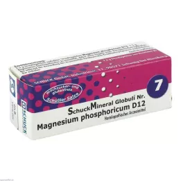 SCHUCKMINERAL globuli 7 magnesium fosforicum d12, 7,5 g