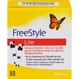 FREESTYLE Lite -teststrips zonder coderen, 50 uur