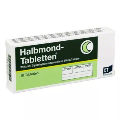 HALBMOND tabletten, 10 uur
