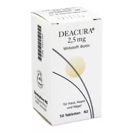 DEACURA 2,5 mg tabletten, 50 stuks