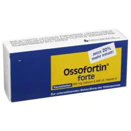 OSSOFORTIN Forte kauwtabletten, 60 uur