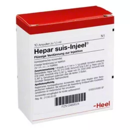HEPAR SUIS Injeel ampoules, 10 st