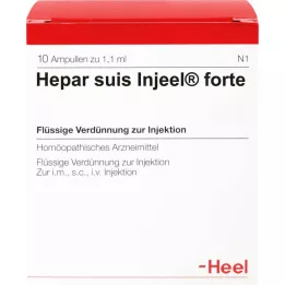 HEPAR SUIS Injeel Forte ampullen, 10 st