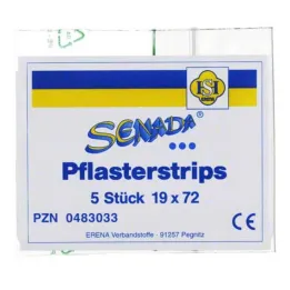 Senada pleisterstrips 19x72 mm, 5 st
