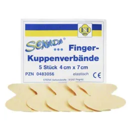Senada vingertopverband 4x7 cm, 5 st