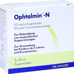 OPHTALMIN-n oogdruppels, 3x10 ml
