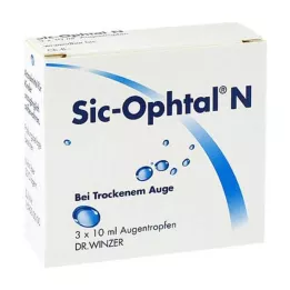 SIC OPHTAL N oogdruppels, 3X10 ml
