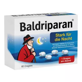 BALDRIPARAN Sterke nachttabletten, 60 stuks