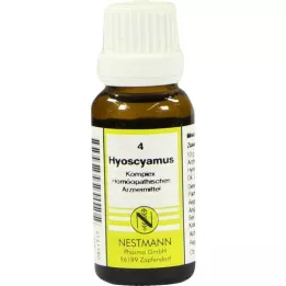 HYOSCYAMUS KOMPLEX No.4 Verdunning, 20 ml