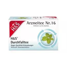 H&S Diarree theefilterzakjes, 20X1.5 g
