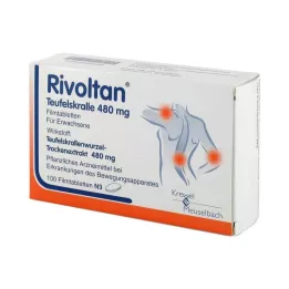 RIVOLTAN Teufels Claw 480 mg Film -gecoate tabletten, 100 st