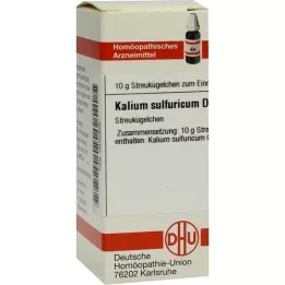 KALIUM SULFURICUM D 200 globuli, 10 g