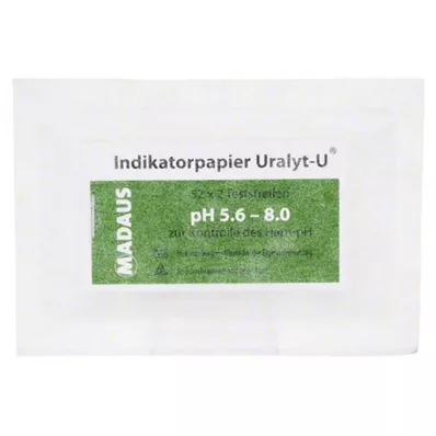 URALYT-U-indicatorpapier, 52X2 stuks URALYT-U-indicatorpapier, 52X2 stuks