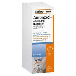 AMBROXOL-ratiopharm hoestsiroop, 250 ml