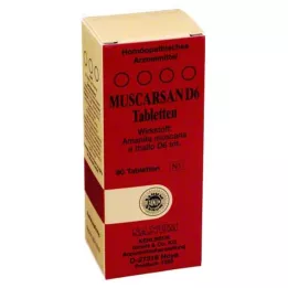 MUSCARSAN D 6 tabletten, 80 stuks