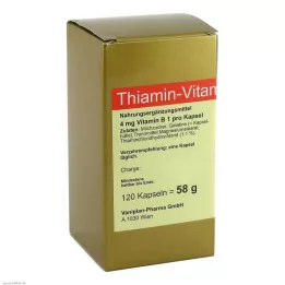 THIAMIN Vitamine B1 capsules, 120 stuks