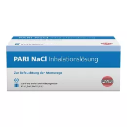 PARI NaCl-inhalatieoplossingampullen, 60X2,5 ml