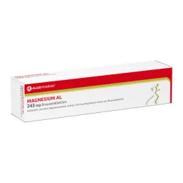 MAGNESIUM AL 243 mg bruistabletten, 60 stuks