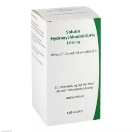 SOLUTIO HYDROXYQUINE. 0,4%, 500 ml