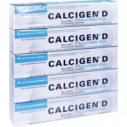 CALCIGEN D 600 mg/400, d.w.z. Jumper -tabletten, 100 st