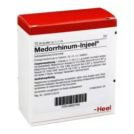 MEDORRHINUM Injeel ampoules, 10 st