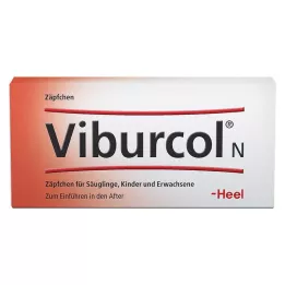 VIBURCOL N Zetpillen voor kinderen en babys, 12 stuks