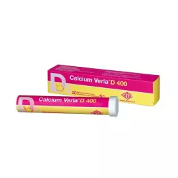 CALCIUM VERLA D 400 bruistabletten, 20 stuks