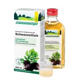 SCHWARZRETTICH Schoenenberger geneeskrachtige plantensappen, 200 ml