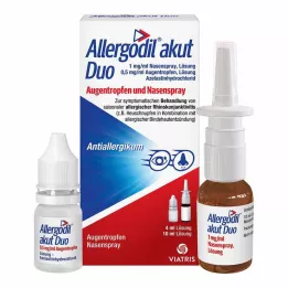 ALLERGODIL acuut Duo 4ml AT acuut/10ml NS acuut, 1 st