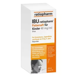 IBU-RATIOPHARM Koortssiroop voor kinderen 40 mg/ml, 100 ml