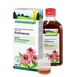 ECHINACEA SAFT Schoenenberger geneeskrachtige plantensappen, 3X200 ml