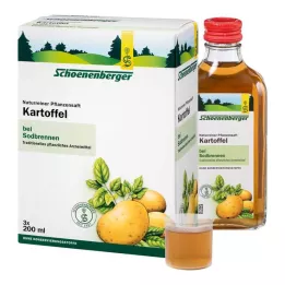 KARTOFFELSAFT Schoenenberger geneeskrachtige plantensappen, 3X200 ml