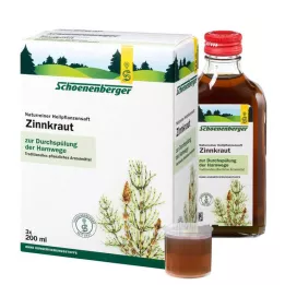 ZINNKRAUT SAFT Schoenenberger geneeskrachtige plantensappen, 3X200 ml
